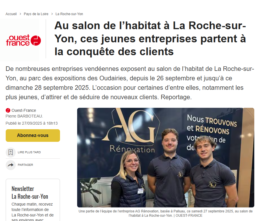 salon de l'habitat and co parc expo des oudairies