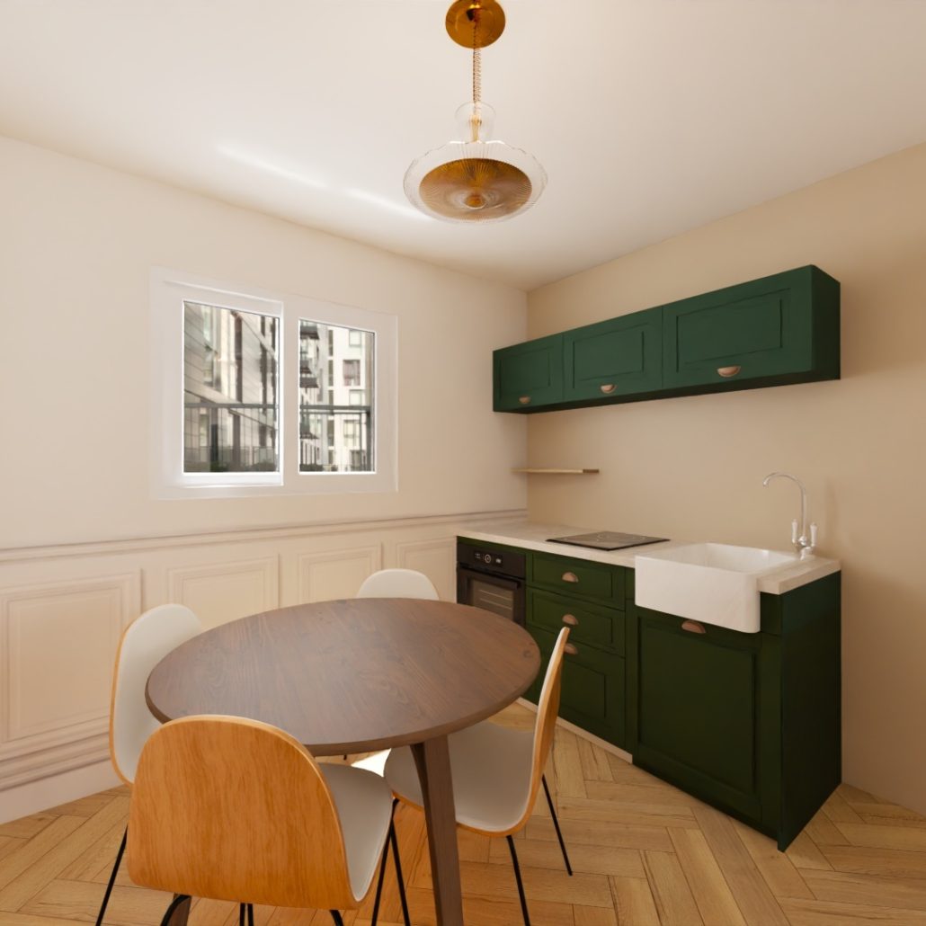 Projet de rénovation d'un appartement à la roche sur yon